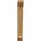 Ekena Millwork Traditional Slat Rough Sawn Bracket, Western Red Cedar, 4"W x 18"D x 30"H BKT04X18X30TRA06RWR - alternate 3